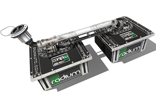 Radium Engineering Radium Engineering Saddle Tank Fuel Cell Conversion Kit, product image, part 20-0664