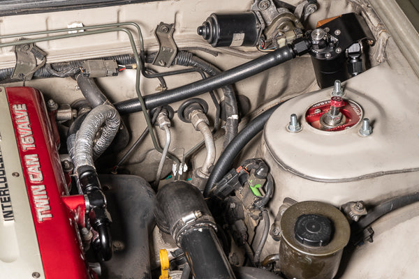 Radium Engineering Radium Engineering CCV Fluid Lock Catch Can Kit - Nissan Silvia/180SX S13, product image, part 20-0726-FL
