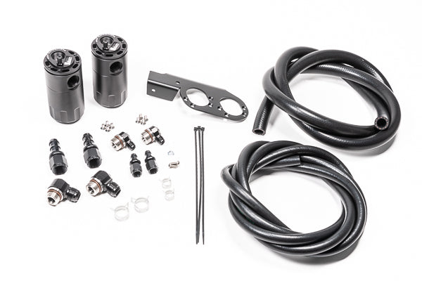 Radium Engineering Radium Engineering Dual Fluid Lock Catch Can Kit, Nissan 350Z Z33 / Skyline V35 / Infiniti G35, product image, part 20-0729-FL