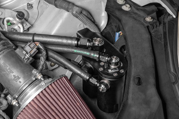 Radium Engineering Radium Engineering Dual Fluid Lock Catch Can Kit, Nissan 350Z Z33 / Skyline V35 / Infiniti G35, product image, part 20-0729-FL
