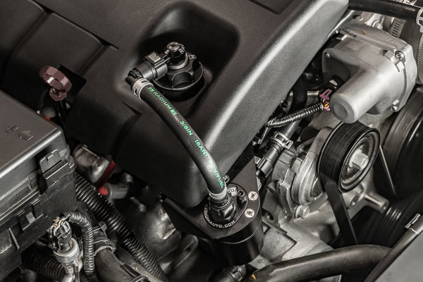 Radium Engineering Radium Engineering Catch Can Kit, PCV, GM LS2/LS3/LS7 Engine, Fluid Lock, product image, part 20-0785-FL
