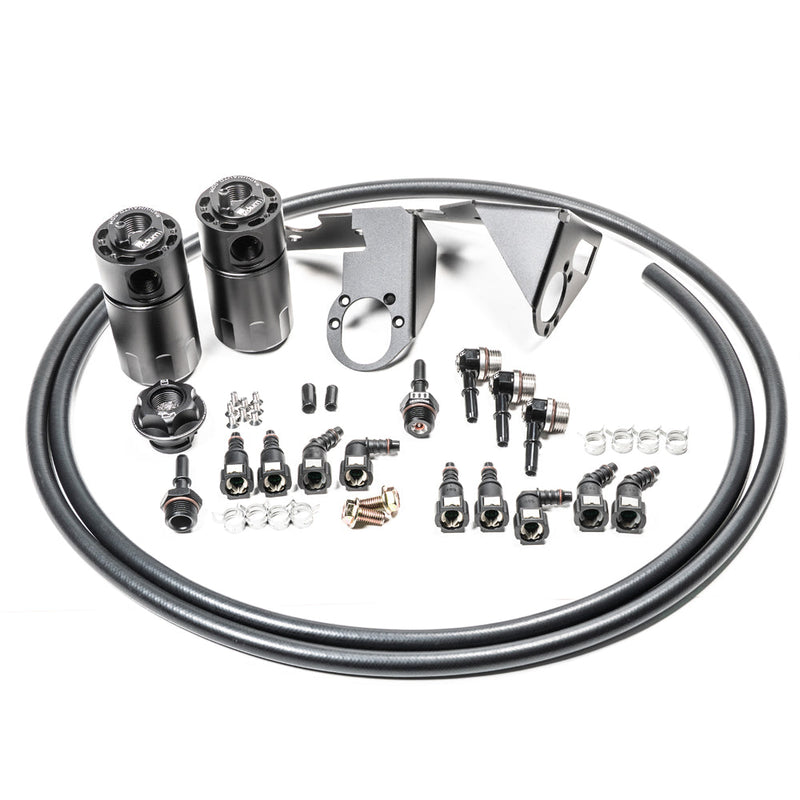 Radium Engineering Radium Engineering CCV Fluid Lock Catch Can Kit, Chevrolet Corvette C6 (2005-2013), product image, part 20-0786-FL