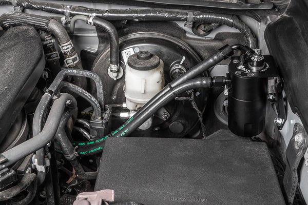 Radium Engineering Radium Engineering PCV Fluid Lock Catch Can Kit, Toyota Tacoma (2005-2023), product image, part 20-0838-FL