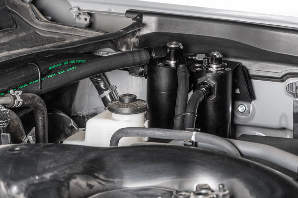 Radium Engineering Radium Engineering Dual Fluid Lock Catch Can Kit, Toyota Tacoma (2005-2023), product image, part 20-0840-FL