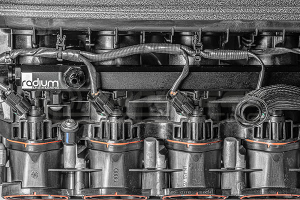 Radium Engineering Radium Engineering Fuel Rail Kit, Audi R8 Type 4S / Lamborghini Huracan 724 (V10), product image, part 20-0866