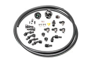 Radium Engineering Radium Engineering Series Fuel Rail Plumbing Kit, DMR RA Regulator, Subaru WRX / STI / FXT / LGT (EJ20 / EJ25), product image, part 20-0978