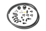 Radium Engineering Radium Engineering Series Fuel Rail Plumbing Kit, DMR RA Regulator, Subaru WRX / STI / FXT / LGT (EJ20 / EJ25), product image, part 20-0978