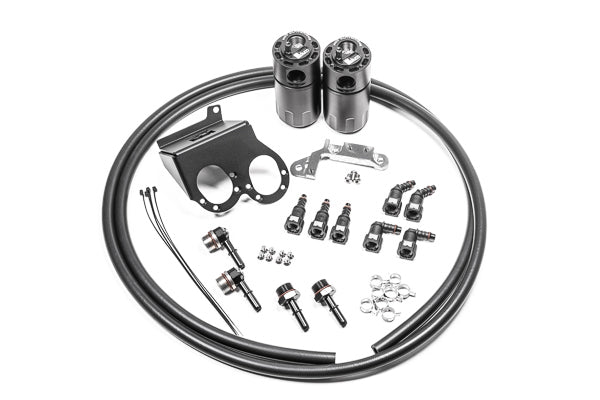 Radium Engineering Radium Engineering Dual Fluid Lock Catch Can Kit, Chevrolet Corvette C7 LT1 (2014-2019), product image, part 20-0986-FL