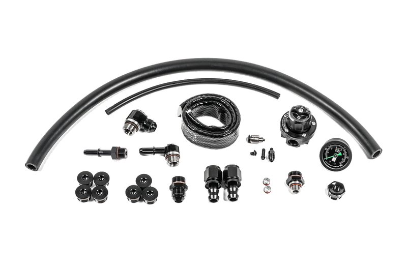 Radium Engineering Radium Engineering Fuel Rail Plumbing Kit, GM Vortec 8100 L18 Big Block (2001-2003), product image, part 20-1062