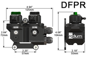 Radium Engineering Radium Engineering DFPR, Dual Fuel Pressure Regulator, product image, part 20-1102