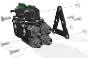 Radium Engineering Radium Engineering DFPR, Dual Fuel Pressure Regulator, product image, part 20-1102