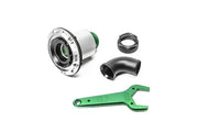 Radium Engineering Radium Engineering Remote Mount Vented Female Dry Break 1.5" Elbow, product image, part 20-1104-V