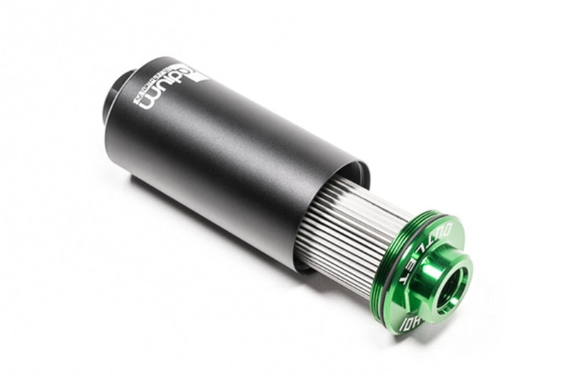 Radium Engineering Radium Engineering Fuel Filter with Check Valve - 6 Micron Microglass, product image, part 20-1220-05