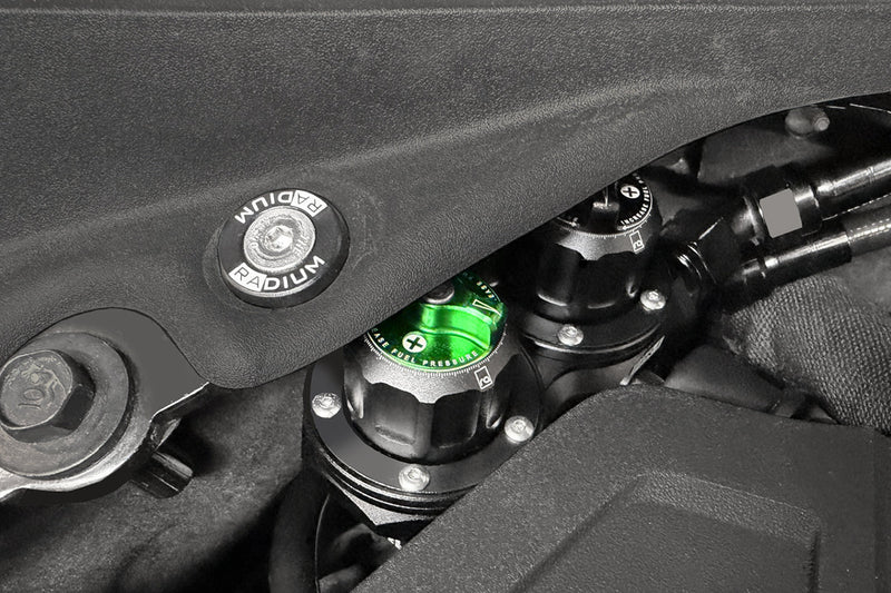 Radium Engineering Radium Engineering Fuel Hanger Plumbing Kit with Microglass Filter, Ford Mustang (2018+), product image, part 20-1817-05