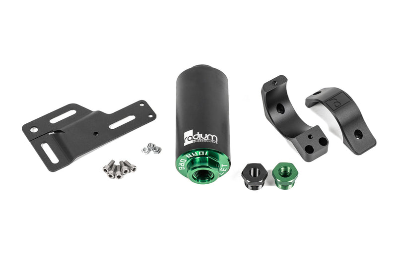 Radium Engineering Radium Engineering Fuel Filter Kit with Stainless Filter, Mitsubishi Lancer Evolution 1-6, product image, part 20-1329-03