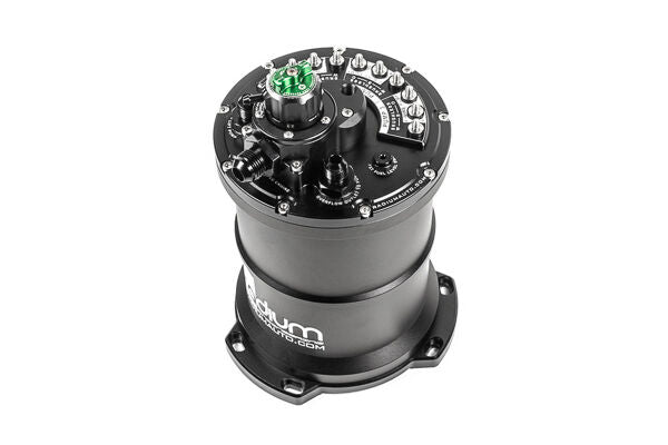 Radium Engineering Radium Engineering MPFST-R Multi-Pump Fuel Surge Tank (Built-In Regulator), product image, part 20-1445