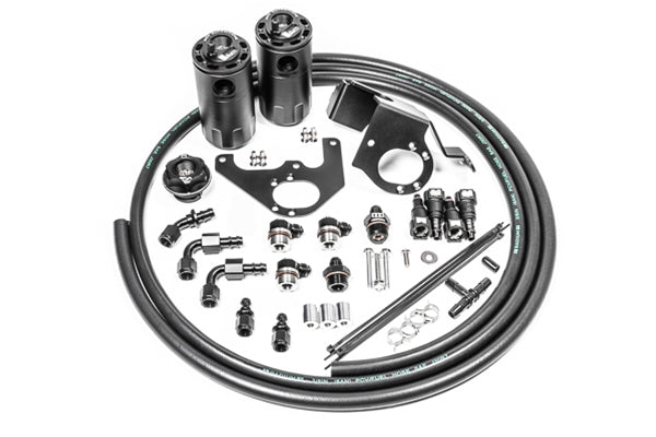 Radium Engineering Radium Engineering Dual Fluid Lock Catch Can Kit, Cadillac CTS-V (2009-2015), product image, part 20-1564-FL