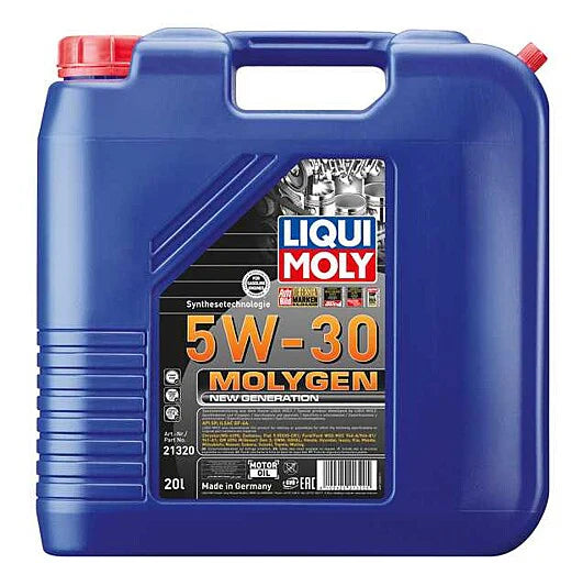 Liqui Moly Molygen New Generation Motor Oil 5W-30 20L 21320