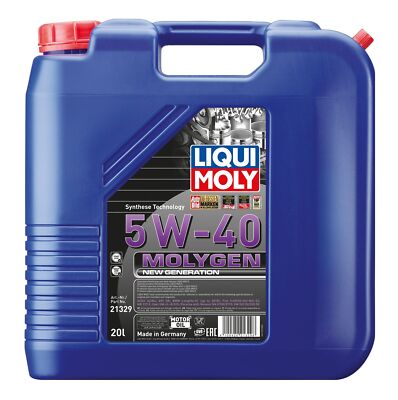 Liqui Moly Molygen New Generation Motor Oil 5W-40 20L 21329
