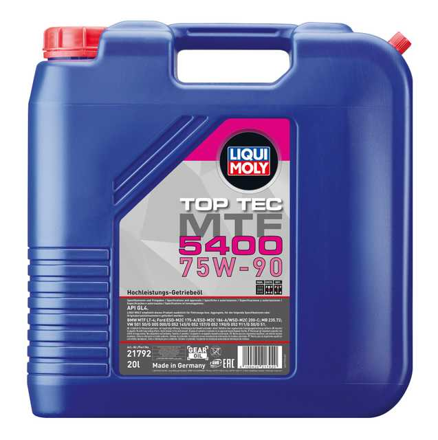 LIQUI MOLY Top Tec MTF 5400 75W-90 20 L 21792