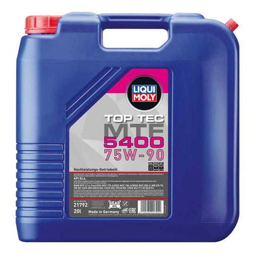 LIQUI MOLY Top Tec MTF 5400 75W-90 20 L 21792