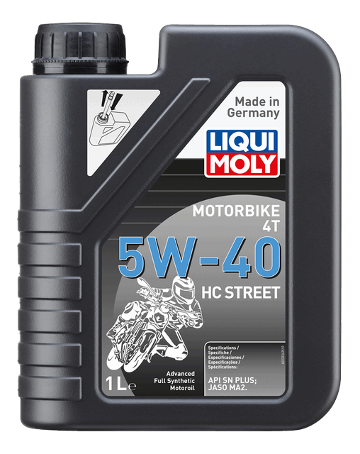 LIQUI MOLY Motorbike 4T 5W-40 HC Street 1 L 23234