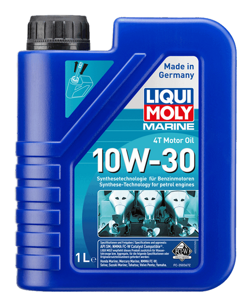 LIQUI MOLY Marine 4T Motor Oil 10W-30 1 L 25022