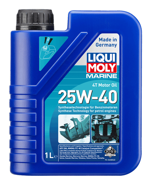 LIQUI MOLY Marine 4T Motor Oil 25W-40 1 L 25026