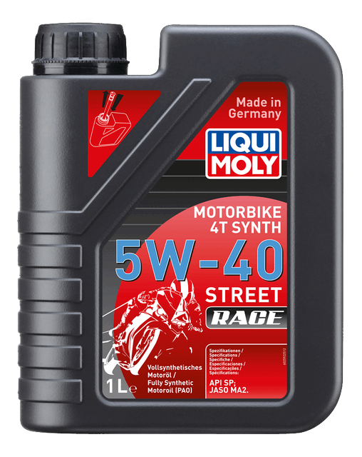 LIQUI MOLY Motorbike 4T Synth 5W-40 Street Race 1 L 2592