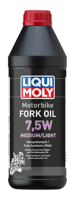 LIQUI MOLY Motorbike Fork Oil 7,5W medium/light 1 L 2719