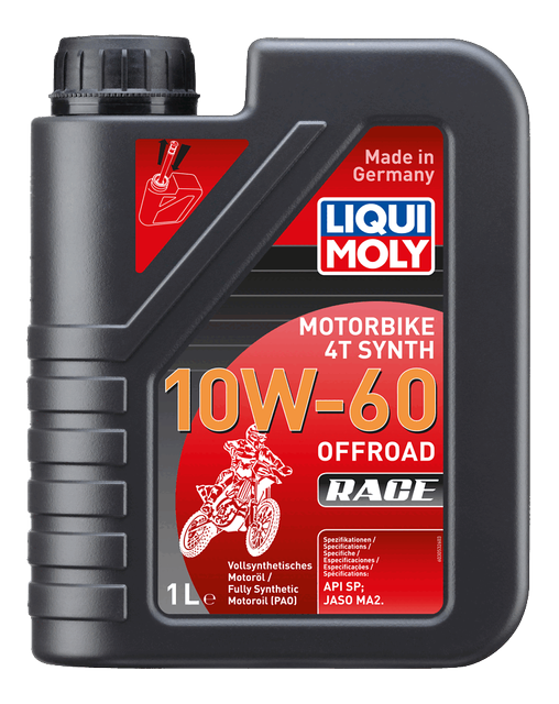 LIQUI MOLY Motorbike 4T Synth 10W-60 Offroad Race 1 L 3053