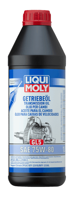 LIQUI MOLY Gear Oil (GL5) 75W-80 1 L 3658