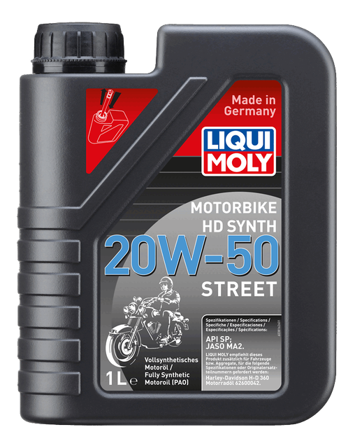 LIQUI MOLY Motorbike HD Synth 20W-50 Street 1 L 3816