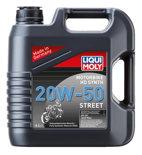 LIQUI MOLY Motorbike HD Synth 20W-50 Street 4 L 3817