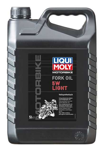 LIQUI MOLY Motorbike Fork Oil 5W light 5 L 1623