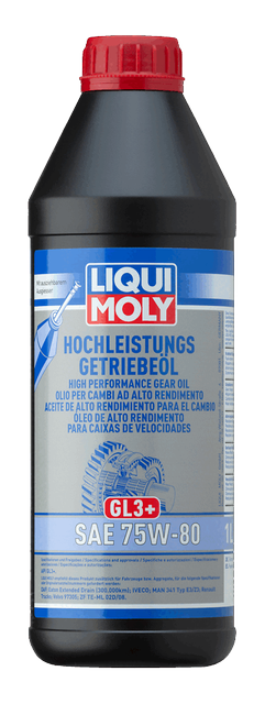 LIQUI MOLY High Performance Gear Oil (GL3+) SAE 75W-80 1 L 4427