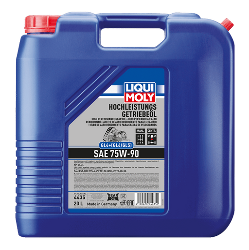 LIQUI MOLY High Performance Gear Oil (GL4+) SAE 75W-90 20 L 4435