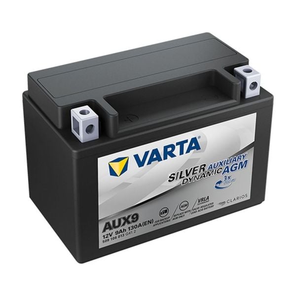 Varta AUX9 Silver Dynamic Auxiliary AGM Battery