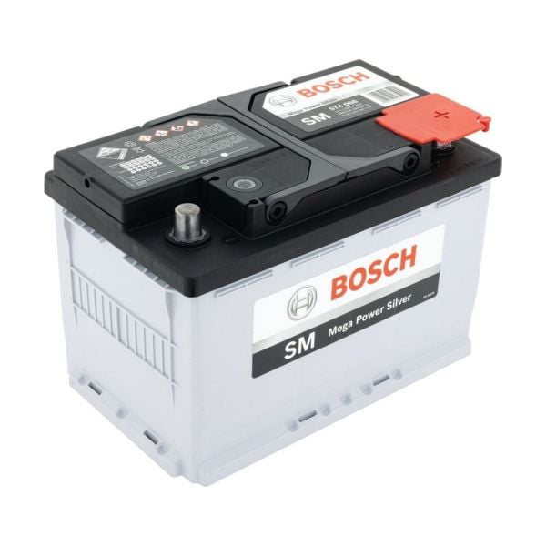 Bosch 574.068 SM Mega Power Silver 74Ah 680CCA Starting Battery 0 092 S57 047