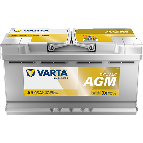 Varta Dynamic AGM Start-Stop Car Battery A5 / G14 / 595 901 085 / LN5 / DIN85LHAGM