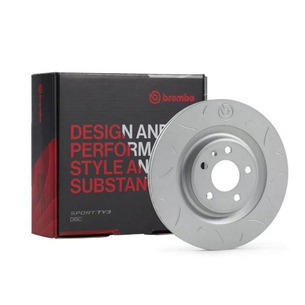 Brembo 59.E114.18 High Performance Brake Disc Rotor Pair 322mm Solid