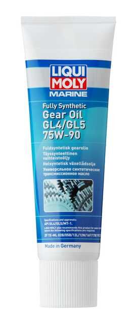 LIQUI MOLY Marine Fully Synthetic Gear Oil GL4/GL5 75W-90 250 mL 25037 product image