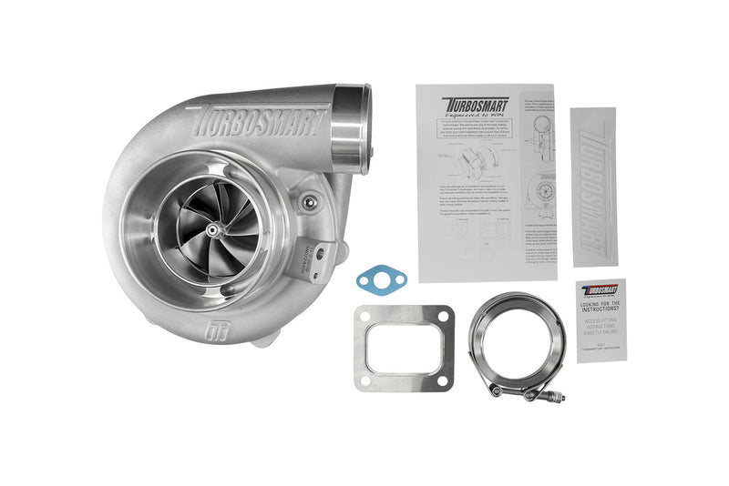 Turbosmart TS-2 Performance Turbocharger (Water Cooled) 6870 (Kompact) T4 Divided 0.84AR Externally Wastegated TS-2-6870B-D4084E