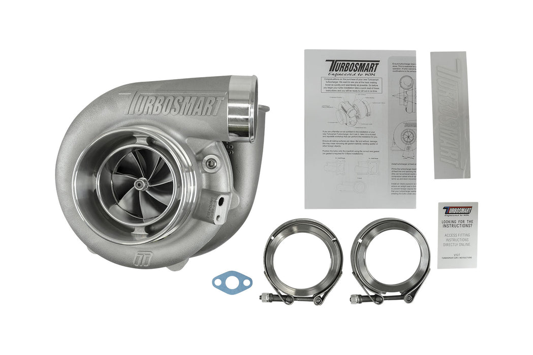 Turbosmart TS-2 Performance Turbocharger (Water Cooled) 7170 (Kompact) V-Band 0.96AR Externally Wastegated TS-2-7170B-VB096E