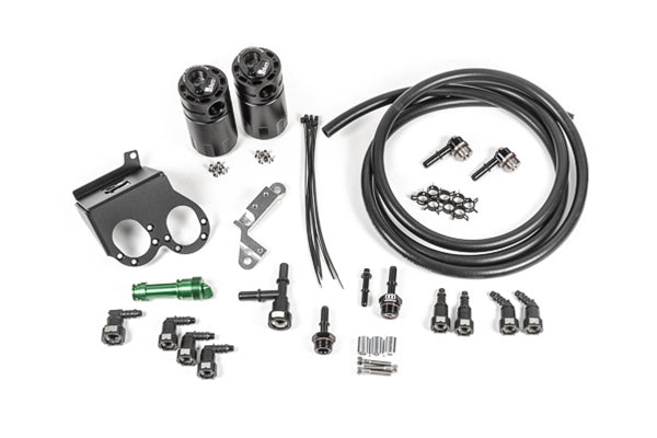 Radium Engineering Radium Engineering Dual Fluid Lock Catch Can Kit, Chevrolet Corvette C7 Z06 (2015-2019), product image, part 20-1186-FL