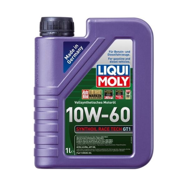 Liqui Moly Synthoil Race Tech GT1 10W60 1L Engine Oil 8908