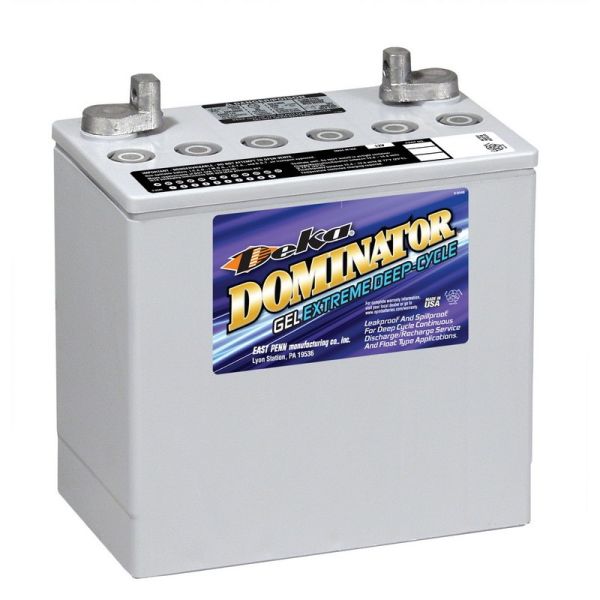 Deka Batteries Dominator Deep Cycle GEL 8G22NF 12V 210 CCA 51 AH
