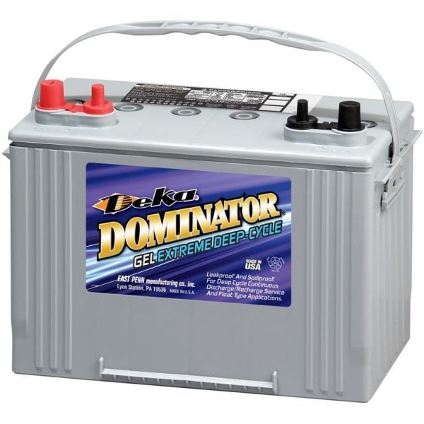 Deka Batteries Dominator Deep Cycle GEL 8G27M 12V 505 CCA 88 AH