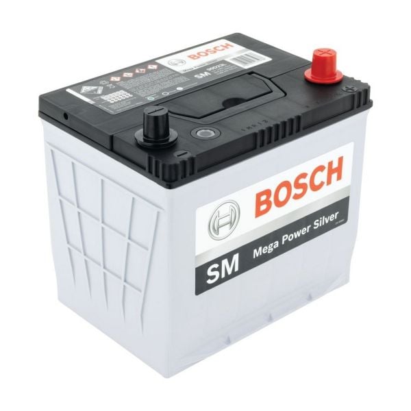 Bosch 90D23L SM Mega Power Silver 75Ah 650CCA Starting Battery 0 986 A02 234