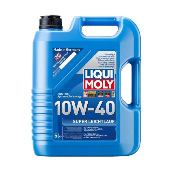 Liqui Moly Super Leichtlauf 10W40 5L Engine Oil 9505